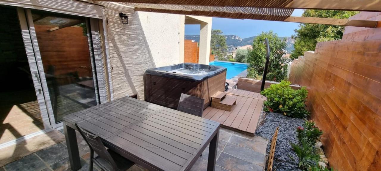 Reves De Vie, Appartement Vue Mer, Grande Piscine Privee , Spa Privatif Cassis Exterior foto